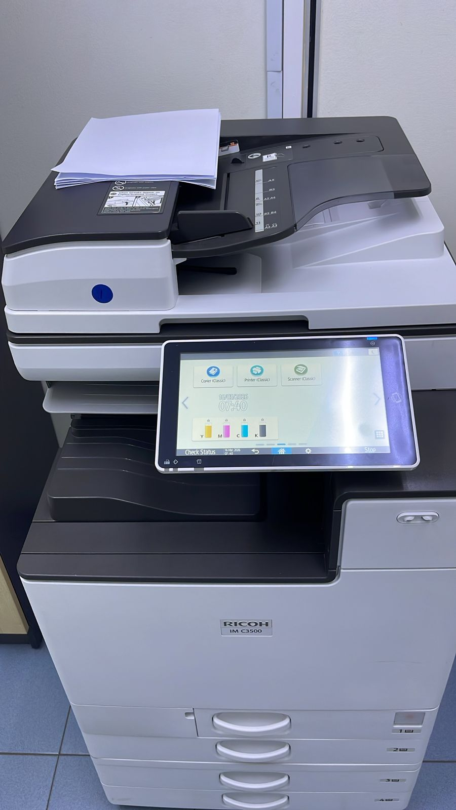 Ricoh IM C3500 multifunction printer